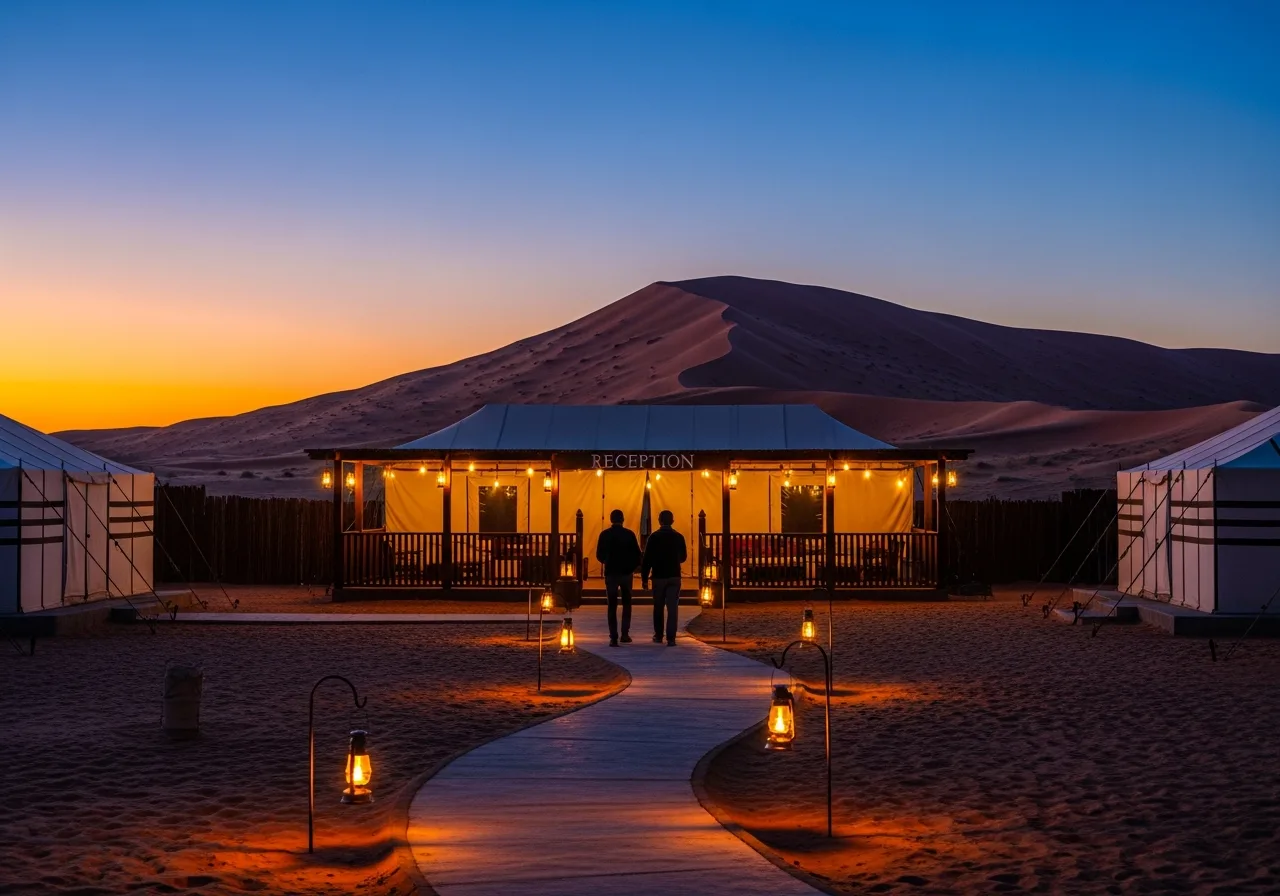 Private Evening Desert Safari With BBQ Dinner Land Cruiser 4×4 gallery photo