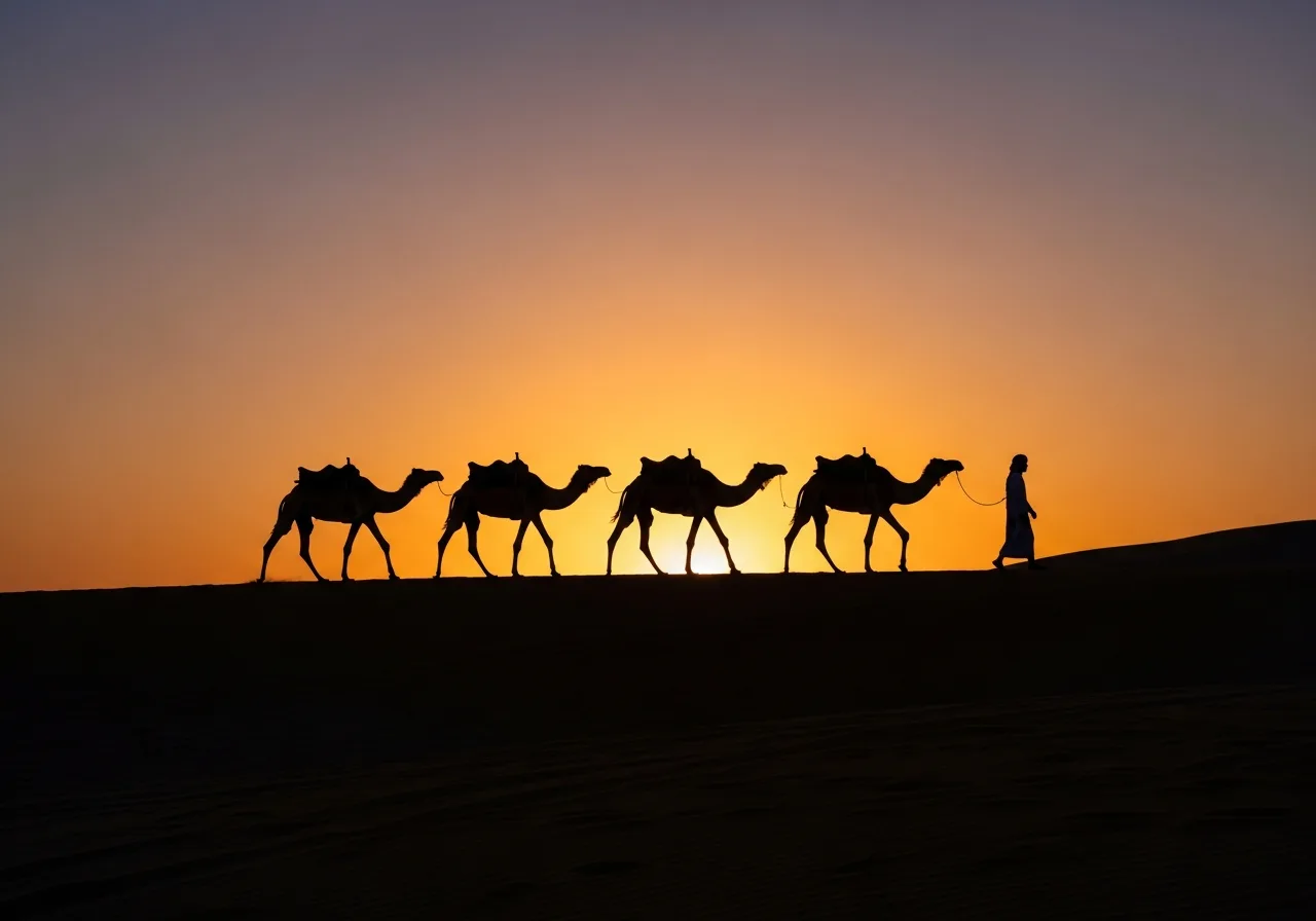 Camel Ride Desert Dubai gallery photo