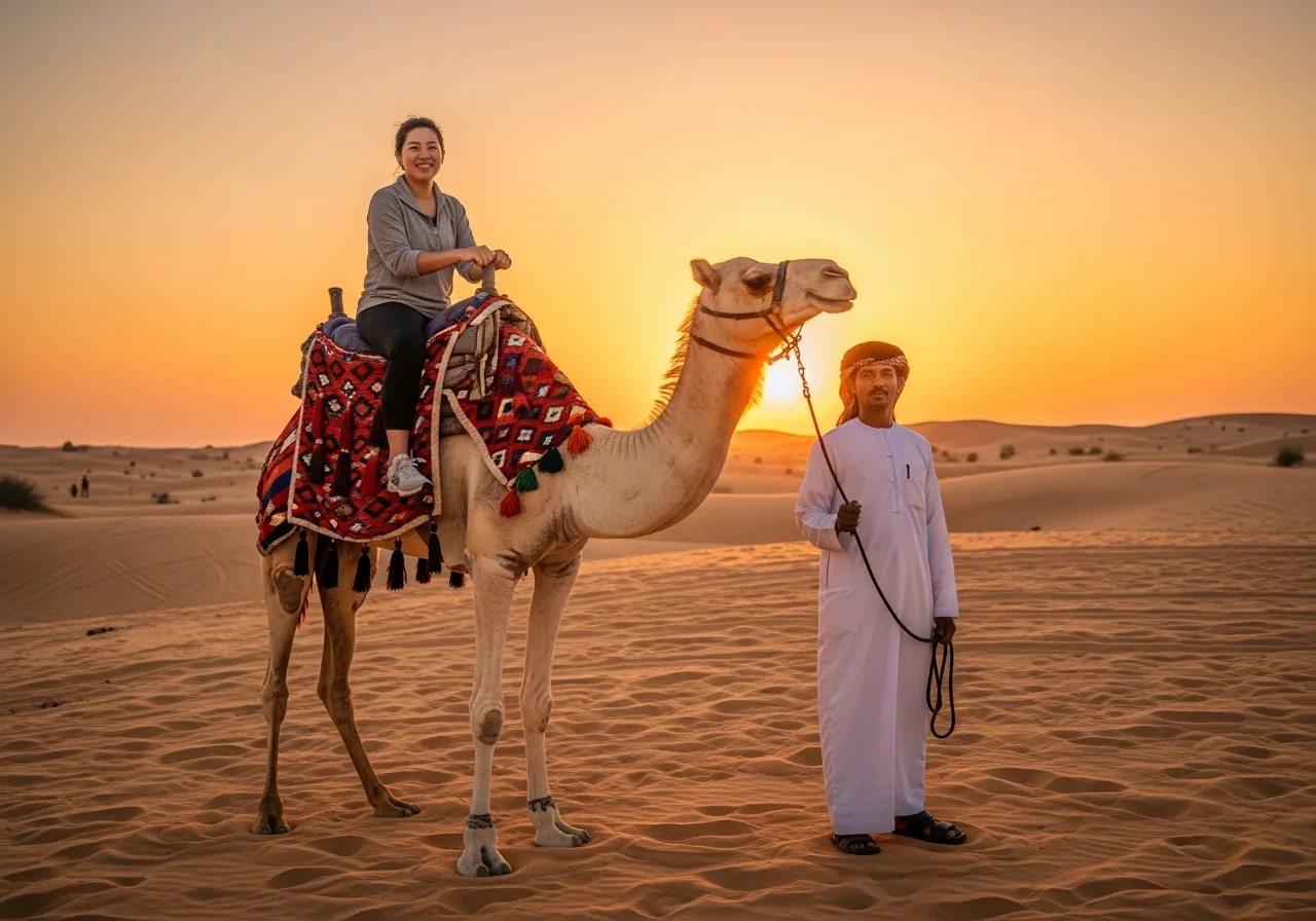 Private Morning Desert Safari With Land Cruiser 4X4 gallery photo