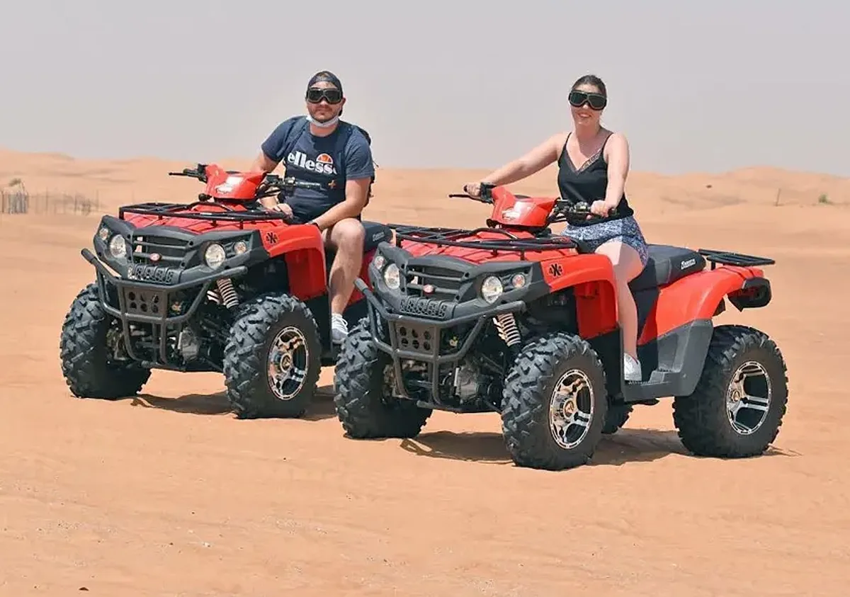 Kymco Single Seater Quad Bike (Open Deep Desert)