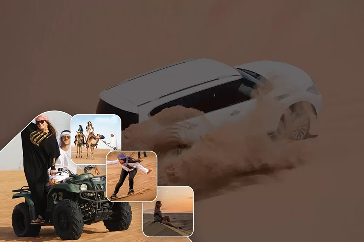 Morning desert safari with quad bike add-on